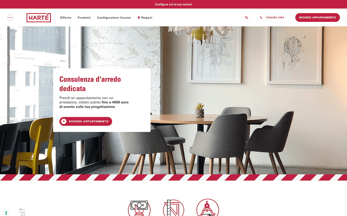 Anteprima sito Harte